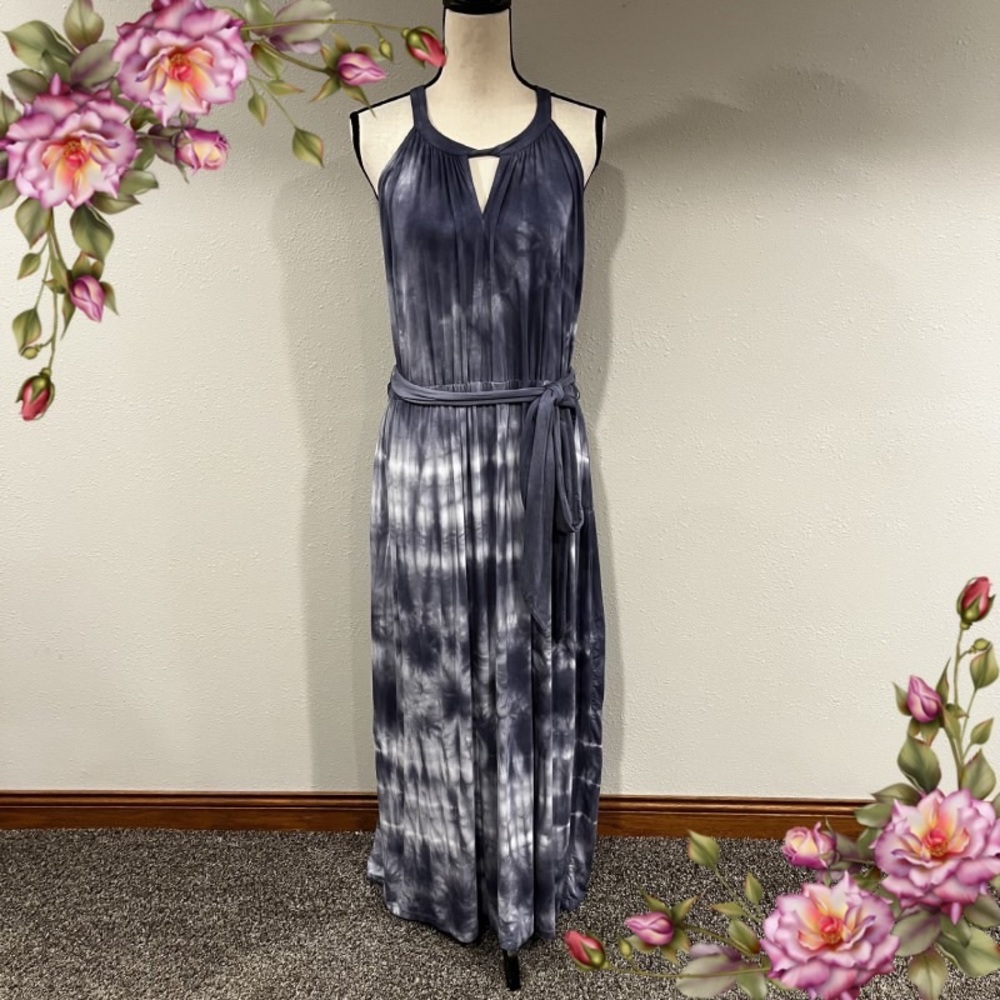Lane Bryant Gray Maxi Dress